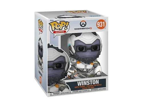 Figura Funko Pop! Super OverWatch 2: Winston Vinilo 15 cm
