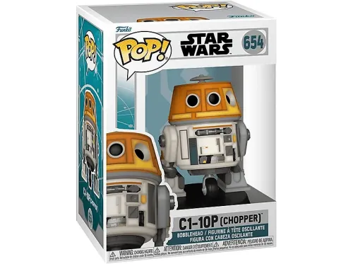 Figura Funko Pop! Ahsoka (Star Wars): C1-10P (Chopper) Vinilo 10 cm