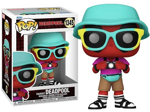 Figura Funko Pop! Deadpool Tourist Deadpool Vinilo 9 cm Bobblehead
