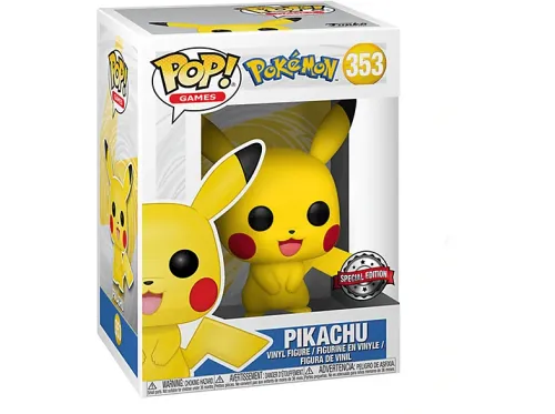 Figura Funko Pop! Pikachu Pókemon 9.5 cm Vinilo Amarillo