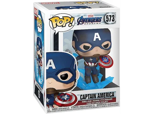 Figura Funko Pop! Captain America Marvel Avengers: Endgame Vinilo 9.50 cm Multicolor