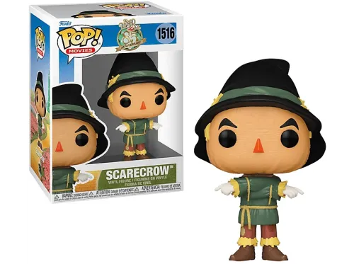 Figura Funko Pop! Movies: El Mago de Oz 85 Aniversario Espantapájaros (Scarecrow) Vinilo 9 cm