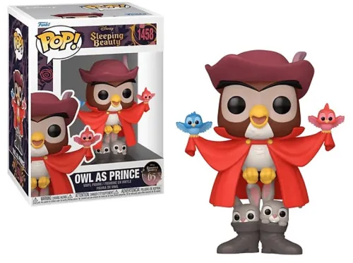Figura Funko Pop! La bella durmiente Búho como príncipe Vinilo 9 cm