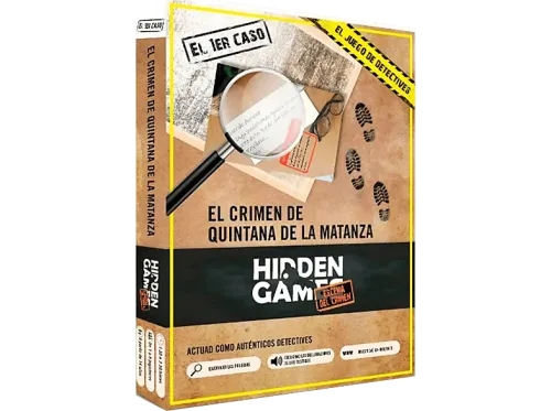 Juego de mesa Magicbox Caso 1: El Crimen De Quintana De La Matanza