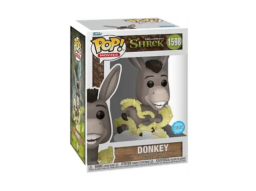 Figura Funko Pop! Shrek: Donkey (Glitter) Vinilo 10 cm