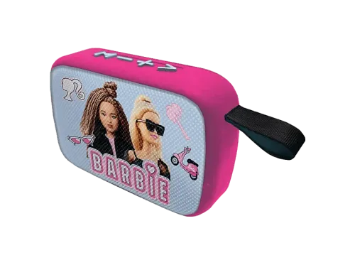 Altavoz inalámbrico Lexibook Barbie 5W Bluetooth 4h Autonomía Batería  Litio 1200 mAh Rosa