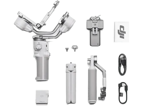 Gimbal DJI RS 4 Mini Combo 13h Autonomía Carga hasta 2 kg Bluetooth Gris