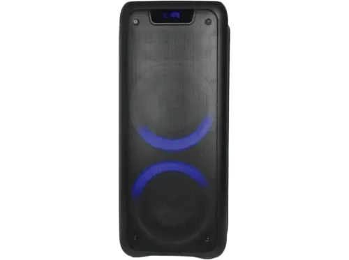 Altavoz de gran potencia Vieta Pro Party 1 150 W USB Micrófono Micro-SD Radio FM Iluminación LED Negro