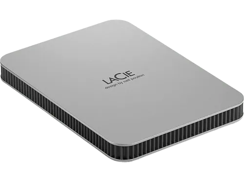 Disco duro externo 4 TB LaCie Mobile Drive V2 STLP4000400 USB-C 130 MB/s Plateado lunar