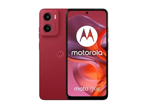 Móvil motorola g05 Plum Red 256 GB 4 GB RAM 6.67" HD+ Mediatek Helio G81 Extreme (12 nm) 5200 mAh Plum Red