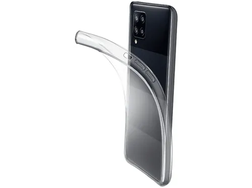 Funda CellularLine FINECGALA42T Para Samsung Galaxy A42 TPU Trasera Transparente