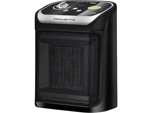 Calefactor Rowenta Mini Excel Eco Safe SO9266 2000 W 25 m² Cerámico 2 Velocidades Temperatura Ajustable Silencioso Anticongelante ECO Negro