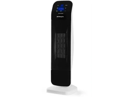 Calefactor Orbegozo CR 5029 Potencia 2000 W Cerámico 3 Posiciones Asa de transporte Blanco