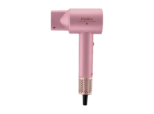 Secador Ufesa La Vecina Rubia 1600 W 2 Velocidades 2 Niveles calor + Frío Tecnología Ion-Plasma Care Difusor incluido Edición Limitada Rosa
