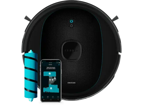 Robot aspirador Cecotec Conga 5290 Ultra 2700 Pa 150 min 64 dB App Control Hasta 150 min Wi-Fi Negro