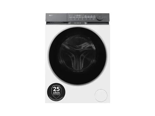Lavadora carga frontal Haier X9 Series HW90-B14387TU1-S 9kg 1400rpm Motor Direct Motion Wi-Fi Blanco