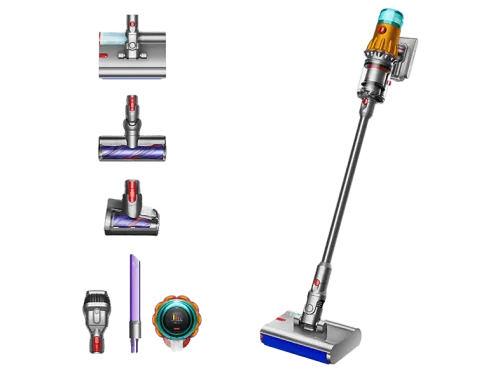 Aspirador escoba Dyson V12s Detect™ Slim Submarine Friegasuelos Potencia succión 140 AW Autonomía 60 min Accesorios incluídos Níquel