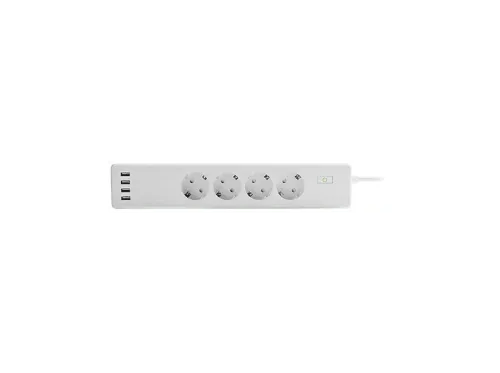 Regleta inteligente muvit iO MIOSTR003 4 tomas corriente 4 USB Blanco