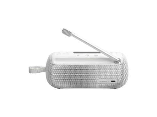 Radio portátil JBL Tuner 3 7W Potencia Señal FM/DAB/DAB+ 12h Autonomía Resistencia IP68 USB-C Blanco
