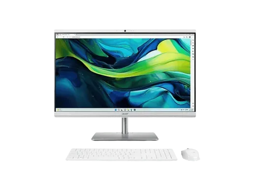 All in one Acer Aspire C C27-195ES 27" Full-HD Intel® Core™ Ultra 7 155U 32GB RAM 1TB SSD Core™ Onboard Graphics Windows 11 Home Blanco