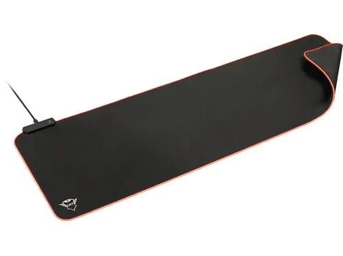 Alfombrilla gaming Trust GXT 764 Glide-Flex XXL Iluminación RGB Negro