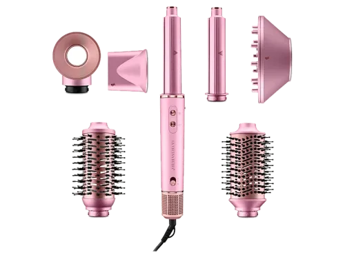 Moldeador Ufesa La Vecina Rubia Tecnología iónica Secador 3 Niveles calor + Frío Edición Limitada Rosa