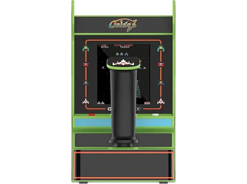 Consola retro portátil MyArcade Joystick Player Galaga 3.2" 2 juegos: Galaga y Galaxian Con joystick Negro y Verde