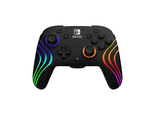 Mando Nintendo Switch Turtle Beach Afterglow™ Wave Nintendo Switch Inalámbrica 40h Autonomía 9m Alcance Negro