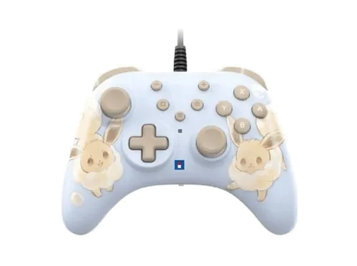 Mando Nintendo Switch 2 HORI Horipad Eevee Nintendo Switch 2 Cable Función Turbo Multicolor