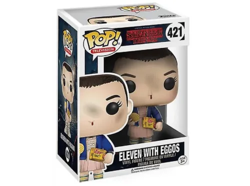 Figura Funko Pop! Eleven With Eggos Stranger Things 10 cm Vinilo Multicolor