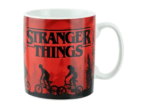 Taza Sherwood Stranger Things Pegatina incluida