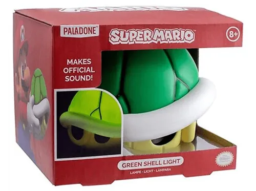 Lámpara Avance Super Mario Caparazón Verde Con Sonido