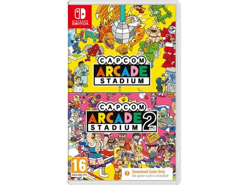 Nintendo Switch Capcom Arcade Stadium: Bundle 1 + 2 (Código en la caja)