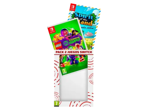Nintendo Switch Pack 2 juegos: LEGO DC Super Villanos + Spirit of the Island (Paradise Edition)