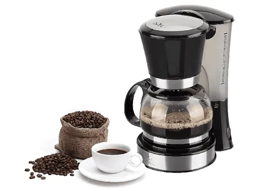 Cafetera de goteo Jata CA288 Capacidad de 2 a 8 tazas Sistema antigoteo Depósito de agua Negro