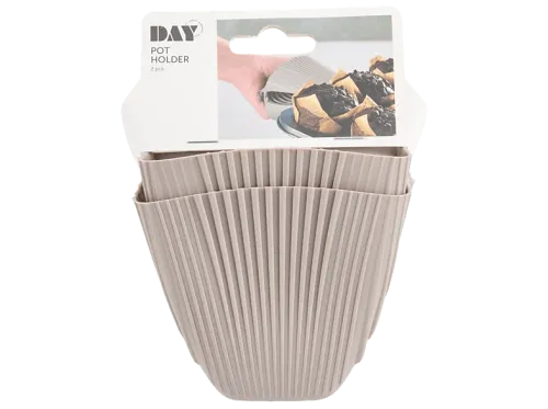 Guante de cocina CMP Paris 106797 2 Manoplas de Silicona Apto para Lavavajillas Surtido: azul petróleo beige verde oliva