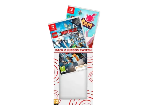 Nintendo Switch Pack 2 juegos: Temtem + LEGO Ninjago Película