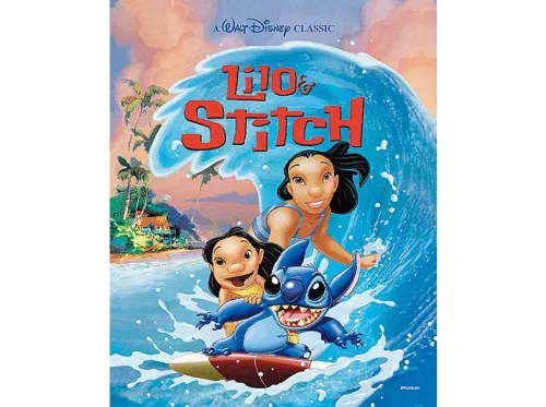 Póster 3D Sherwood Lilo & Stitch Enmarcado Licencia oficial Lilo & Stitch