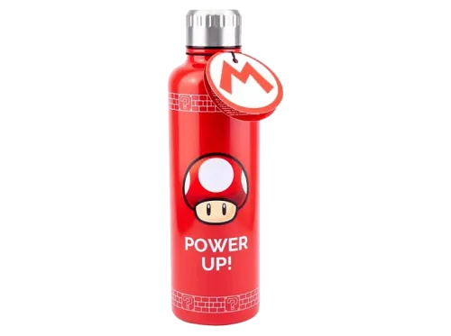 Botella Sherwood Super Mario Power Up! 500 ml Metálica