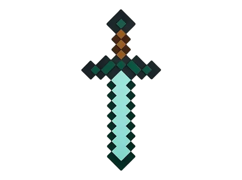 Lámpara Funko Minecraft Espada de diamante LED Tres modos luz Licencia oficial Minecraft