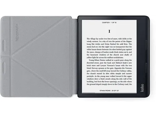Funda eBook Kobo SleepCover Para Kobo Sage Soporte con dos posiciones Verde Claro