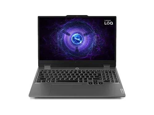 Portátil gaming Lenovo LOQ 15IAX9 15.6" Full-HD Intel® Core™ i5-12600HX 24GB RAM 512GB SSD GeForce RTX™ 4050 Sin sistema operativo Gris