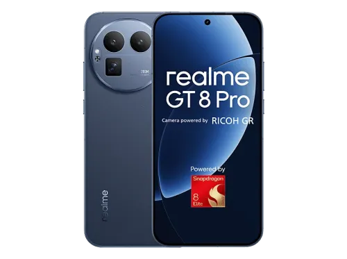 Móvil realme GT8 Pro Azul 512GB 16GB RAM 6.79" AMOLED 144Hz Cámara RICOH GR Snapdragon 8 Elite Gen 5 7000 mAh + 120W carga rápida