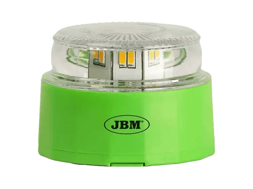 Baliza JBM 54735 Certificación V16 Homologada Conexión DGT 100m Alcance Transparente