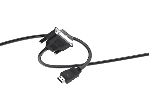 Cable HDMI ISY IDV-5001 1.5m DVI a HDMI Resolución 4096 x 2160 (4K) píxeles Negro