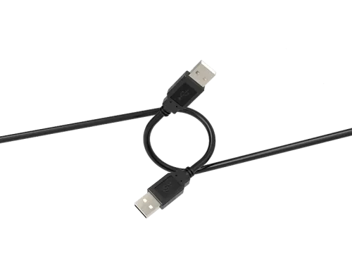 Cable USB ISY IUC-1010 USB 2.0 USB-A a USB-A 1.5m 480 Mbps Negro