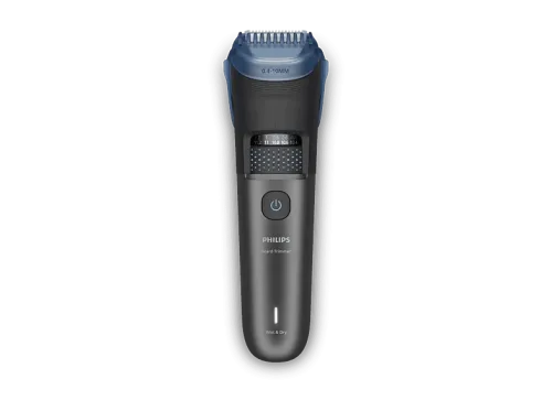 Barbero Philips BT7665/15 Autonomía de 120 min Cuchillas autoafilables Ajuste corto 0,4/10 mm Ajuste largo 10,4/20 mm Uso seco/mojado Metálico