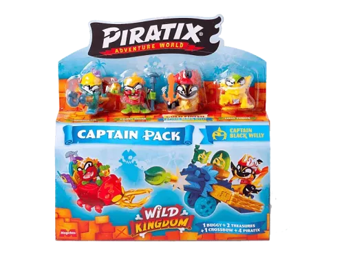 Figura MagicBox Wild Kingdom Captain Pack Piratix