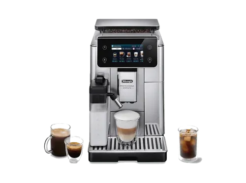 Cafetera superautomática De'Longhi PrimaDonna Aromatic ECAM630.55.SSM 1450 W 19 bar 0.5 l Molinillo integrado Plateado/Acero inoxidable