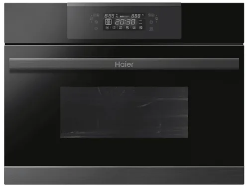 Horno microondas Haier Series 4 HOR45C5FT Integrable Grill Digital 3350W 5 niveles 44l Negro